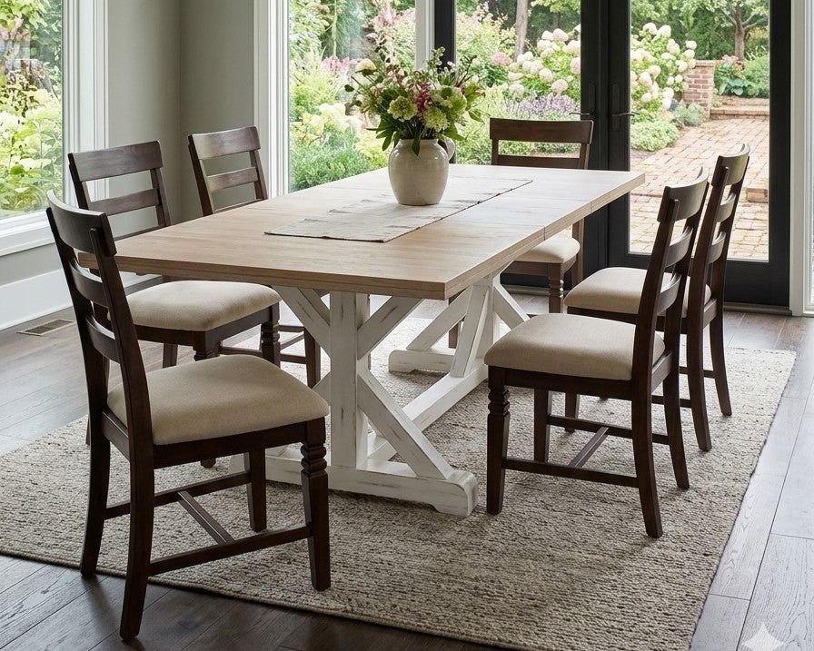 The Homestead 7 Piece Farm House Dining Set