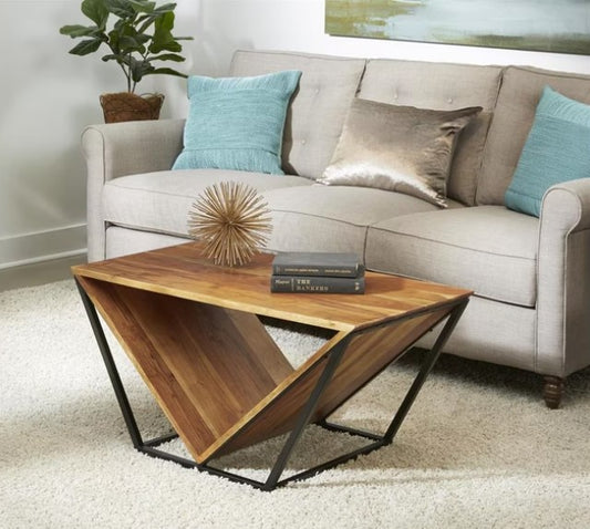 Miami Beach Acacia wood Coffee table by Jadu
