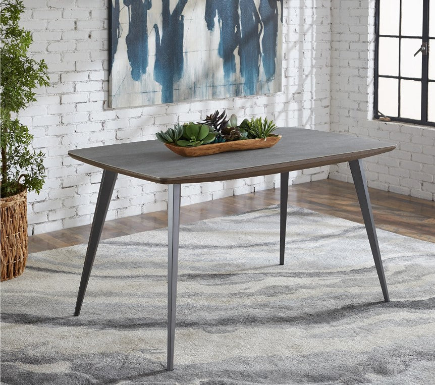 Tiago 5 Piece Gray Stone top Dinette Set